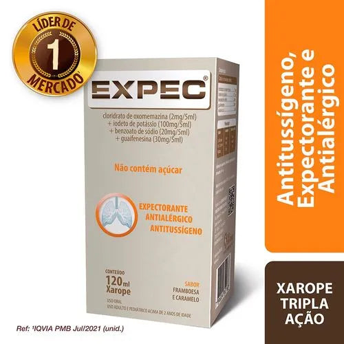 Expec Legrand Pharma Xarope - 120ml