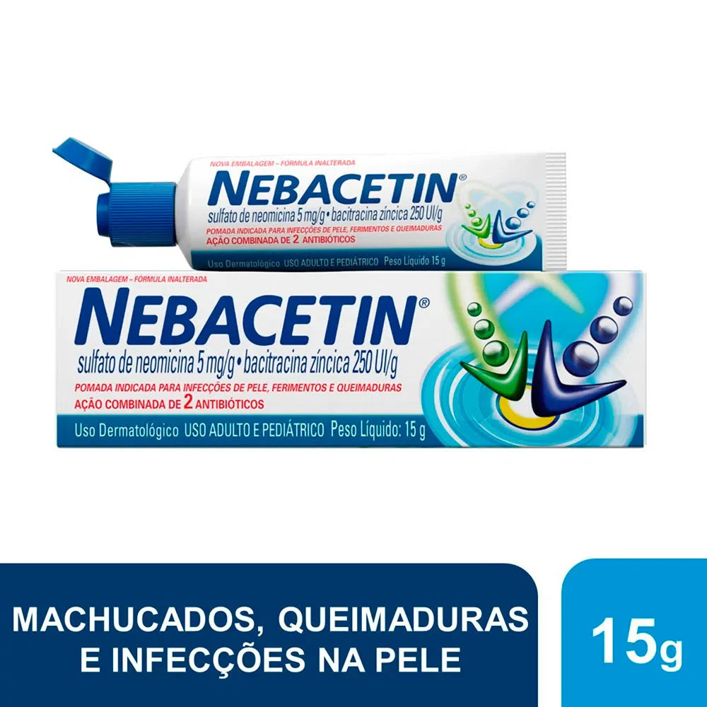 Nebacetin Pomada 15g