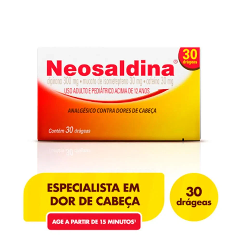 Neosaldina 30 Drágeas