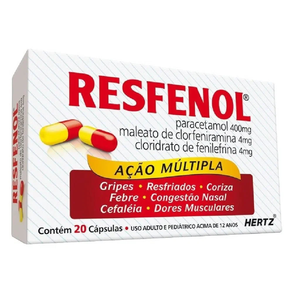 Resfenol 20 capsulas