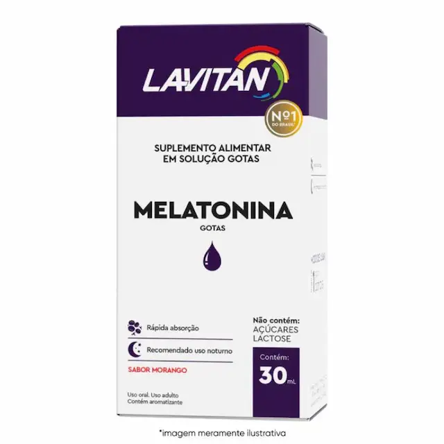 LAVITAN MELATONINA EM GOTAS 30 ML